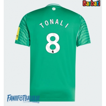 Newcastle United Sandro Tonali #8 Tricou Fotbal Replică 2025-26 Barbati Deplasare